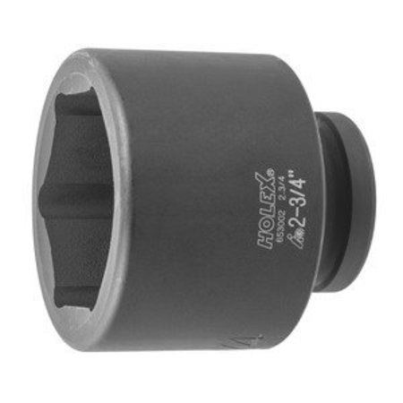 HOLEX Impact Socket, 1 inch Drive, 6 pt, 2-3/4 inch 653002 2.3/4